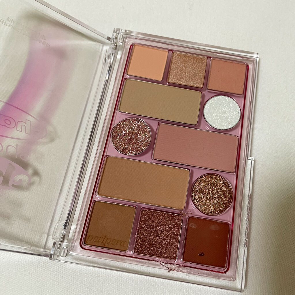 オールテイクムードテクニックパレット/PERIPERA/アイシャドウパレットを使ったクチコミ（2枚目）