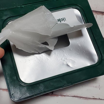 グリーンダーマCICA デイリーシートマスク/ネイチャーリパブリック/シートマスク・パックを使ったクチコミ(2枚目)