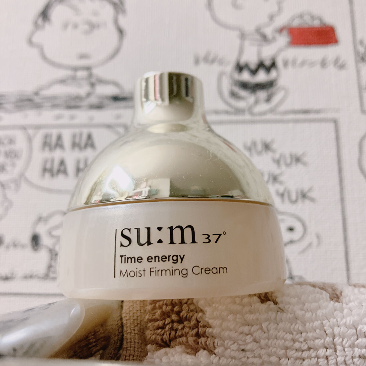 タイムE SR モイスト ファーミング クリーム/su:m37°/フェイスクリームを使ったクチコミ（1枚目）