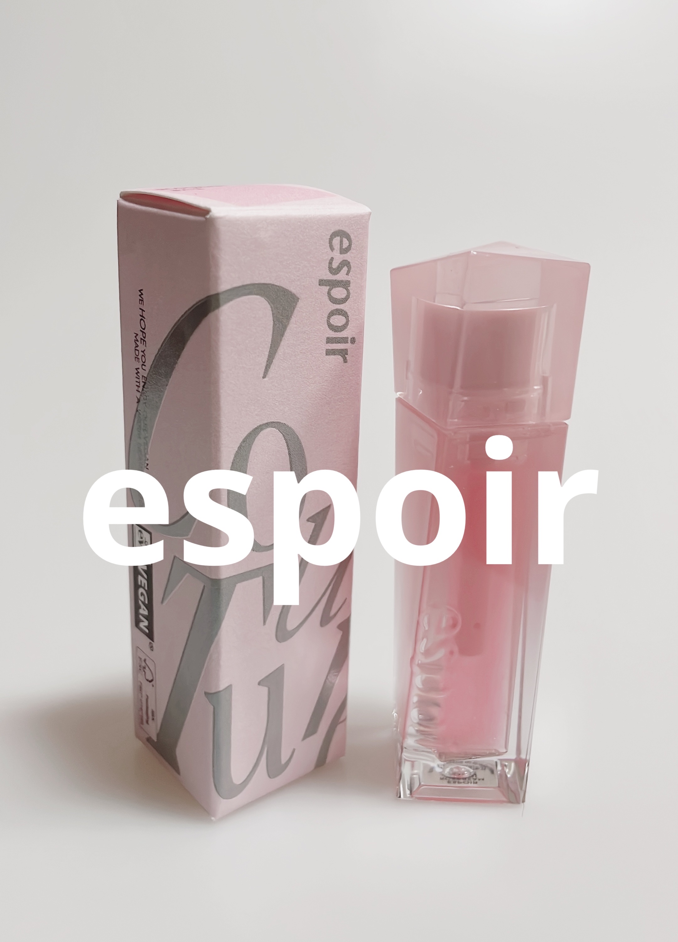 エスポア クチュールリップグロス ロージービーム(Rosy BB Edition)/espoir/リップグロスを使ったクチコミ（1枚目）