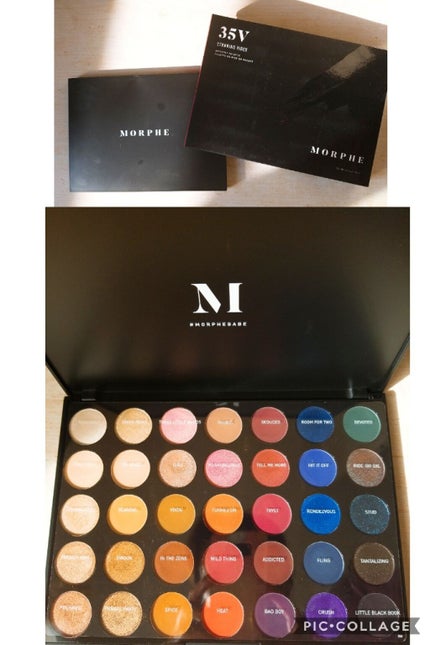 MORPHE 35V STUNNING VIBES/Morphe/アイシャドウパレットを使ったクチコミ(4枚目)