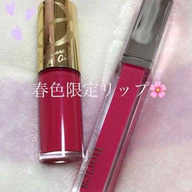 数量限定につられて購入😂💗

🌹エクセル ロージーダズル
🌸Borica リッププランパー プラスカラーS02

どちらも春色のリップグロスで、
さらにどちらもティント処方になっています。


ロージー