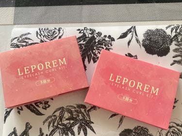 LEPOREM まつ毛パーマキットのクチコミ「LEPOREMまつ毛パーマキット 5回分

💐🍃💐🍃💐🍃💐🍃💐🍃💐🍃💐🍃💐🍃

3回目セルフま.....」（1枚目）