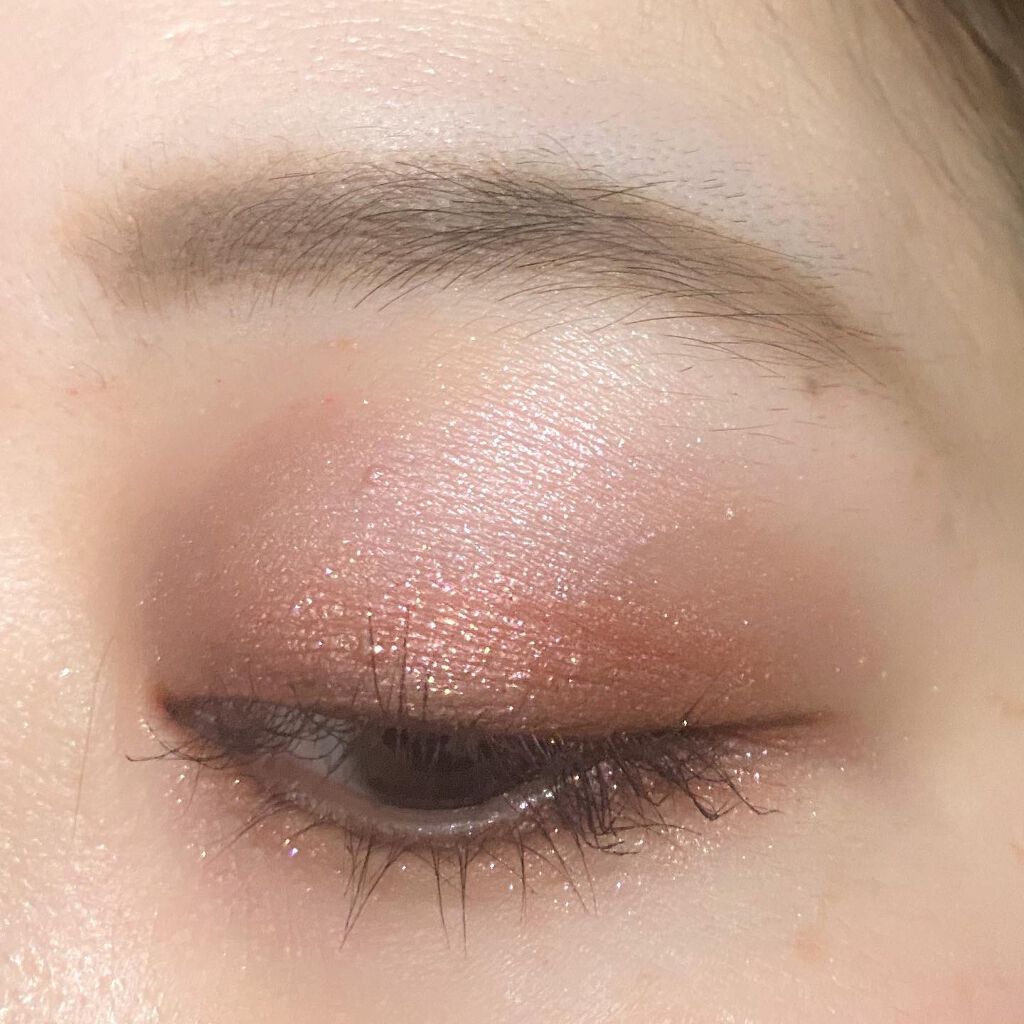 アディクション ザ アイシャドウ スパークル 019SP Red Jujube/ADDICTION/単色アイシャドウを使ったクチコミ（3枚目）