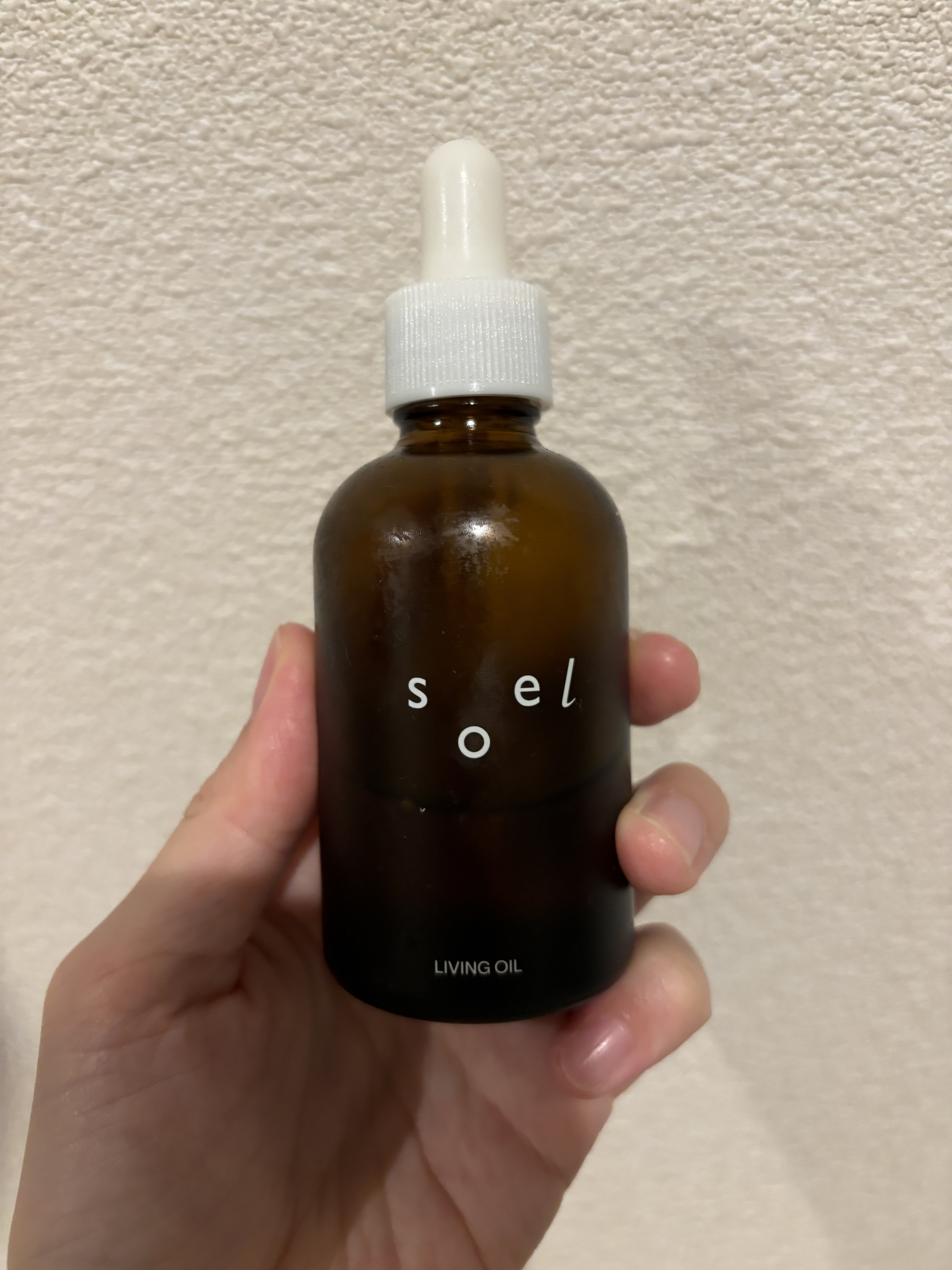LIVING-OIL オーガニックセサミオイル/soel/フェイスオイルを使ったクチコミ（1枚目）