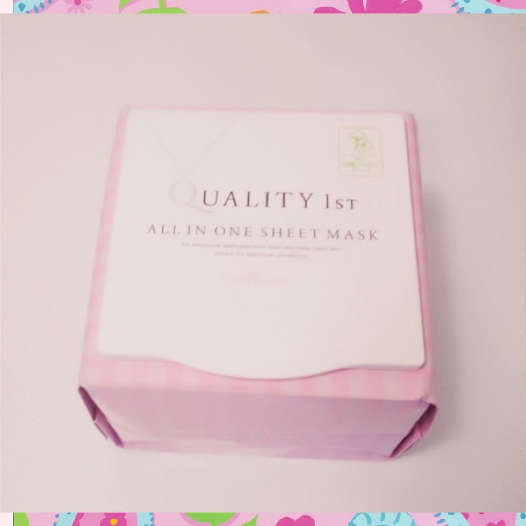 オールインワンシートマスク モイストEX/クオリティファースト/シートマスク・パックを使ったクチコミ(1枚目)