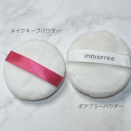 ポアブラー パウダー/innisfree/ルースパウダーを使ったクチコミ(8枚目)