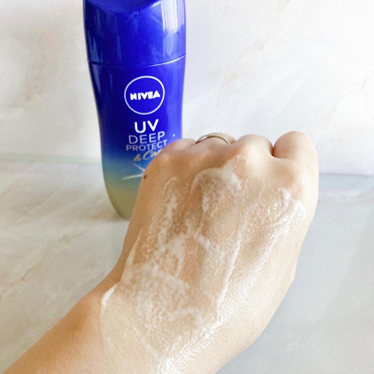 ニベアUV ディープ プロテクト&ケア ジェル/ニベア/日焼け止めジェルを使ったクチコミ(3枚目)