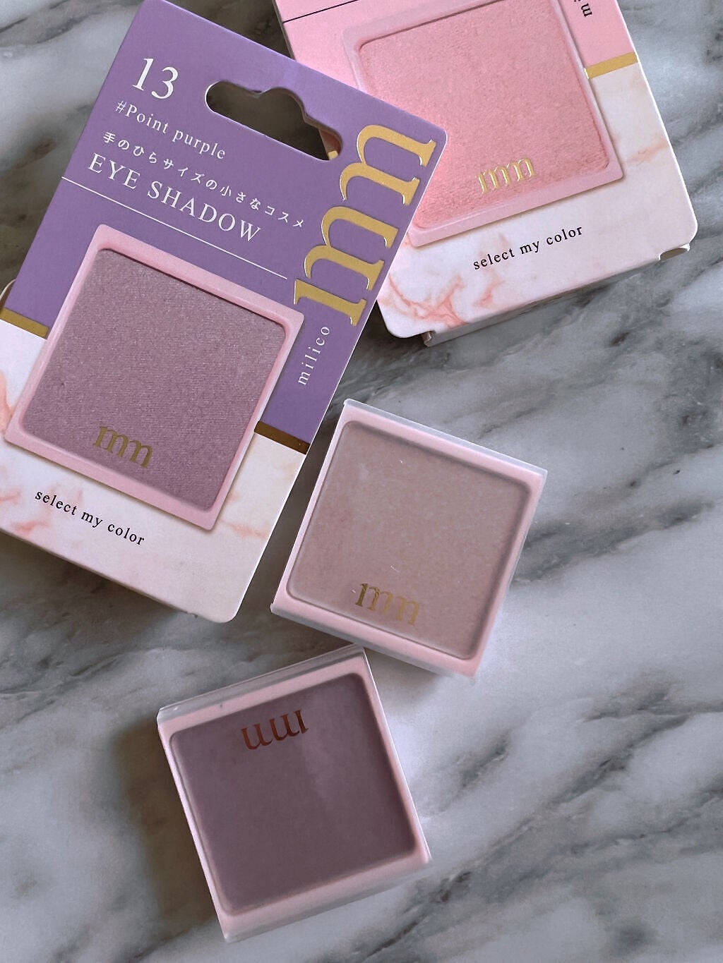 ミリコアイシャドウ/ビューティーワールド/単色アイシャドウを使ったクチコミ(2枚目)