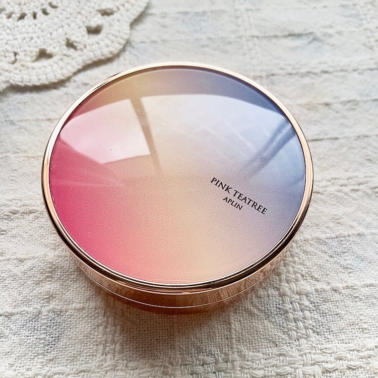 ピンクティーツリーカバーアップグロウクッション/APLIN/クッションファンデーションを使ったクチコミ(3枚目)