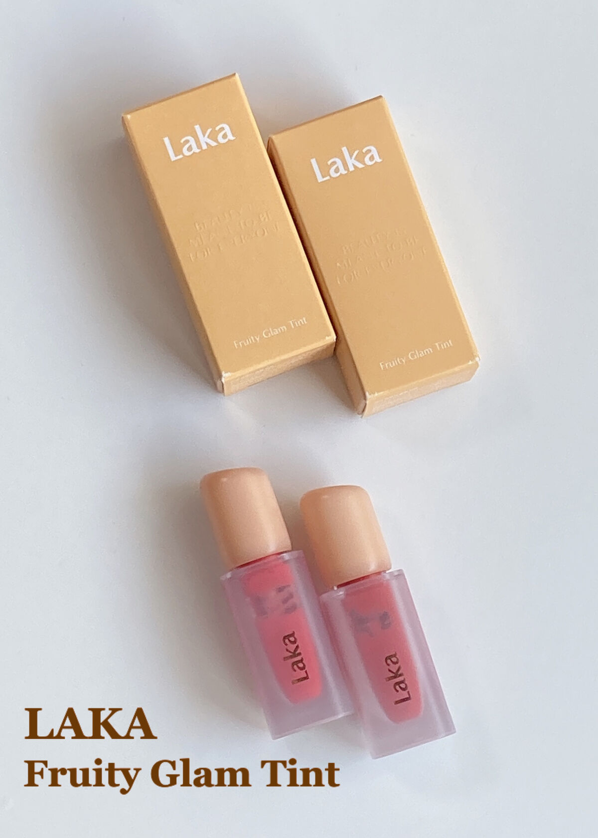 フルーティーグラムティント/Laka/リップティントを使ったクチコミ（1枚目）