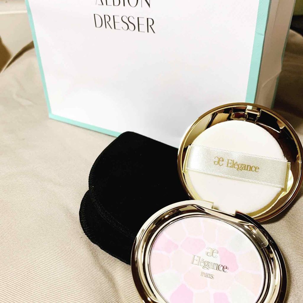 ラ プードル オートニュアンス/Elégance/プレストパウダーを使ったクチコミ（1枚目）