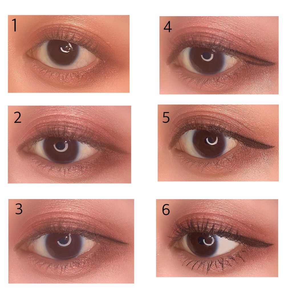 ウォータープルーフ リキッドアイライナー/CAROME./リキッドアイライナーを使ったクチコミ（2枚目）