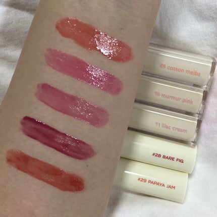 ジューシーラスティングティント/rom&nd/リップティントを使ったクチコミ(8枚目)