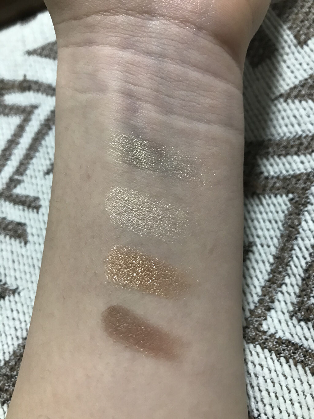 UR GLAM　VELVET EYE COLOR PALETTE/U R GLAM/アイシャドウパレットを使ったクチコミ（2枚目）