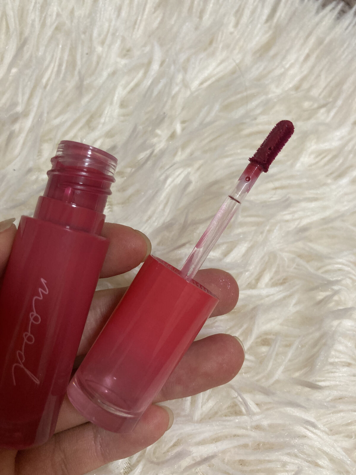 ペリペラ インク ムード グロイ ティント/PERIPERA/リップティントを使ったクチコミ（2枚目）