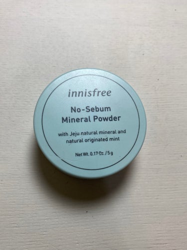 ノーセバム ミネラルパウダー/innisfree/ルースパウダーを使ったクチコミ（1枚目）