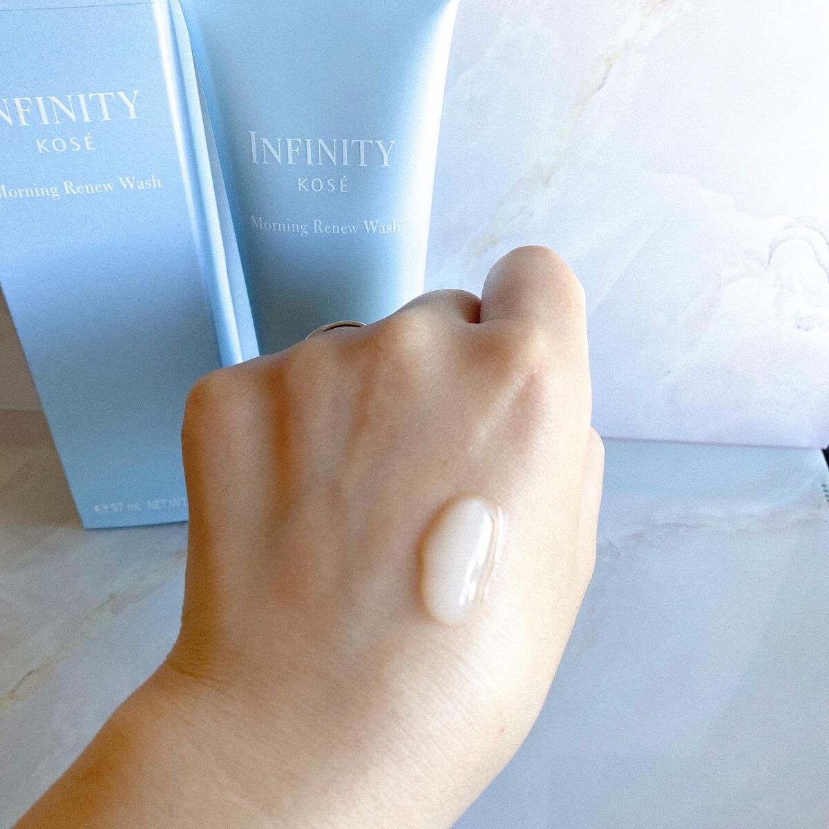 モーニング リニュー/インフィニティ/その他洗顔料を使ったクチコミ(2枚目)