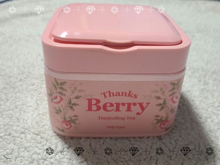 Thanks Berry ダージリンティー マスク/manyo/シートマスク・パックを使ったクチコミ(1枚目)