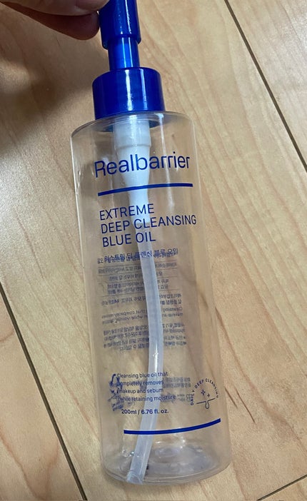 エクストリームディープクレンジングブルーオイル/Real Barrier/オイルクレンジングを使ったクチコミ(1枚目)
