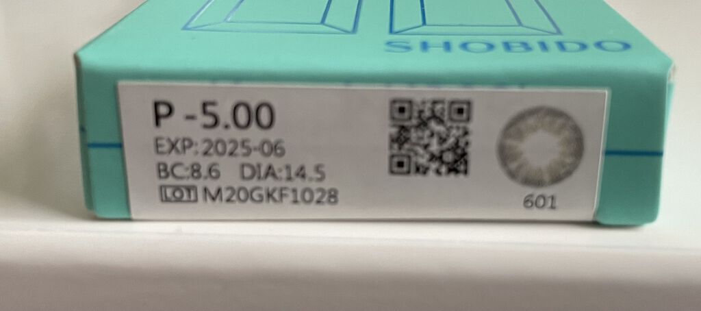 knock knock/SHOBIDO/カラーコンタクトレンズを使ったクチコミ（3枚目）