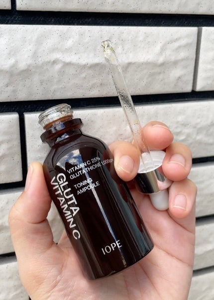 グルタ ビタミンC トーニング アンプル/IOPE/美容液を使ったクチコミ(2枚目)