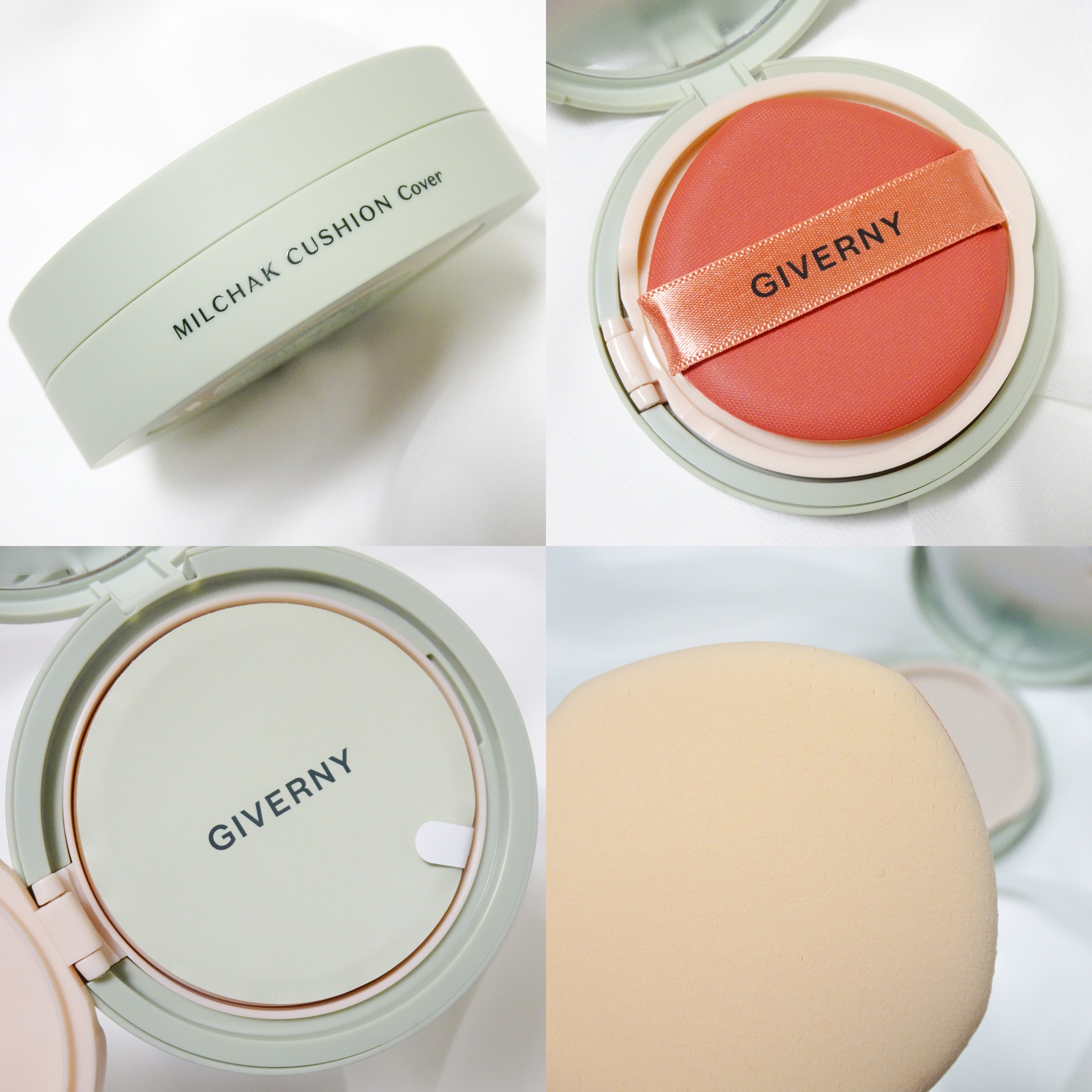 ジヴェルニー 密着カバークッション/GIVERNY/クッションファンデーションを使ったクチコミ（2枚目）