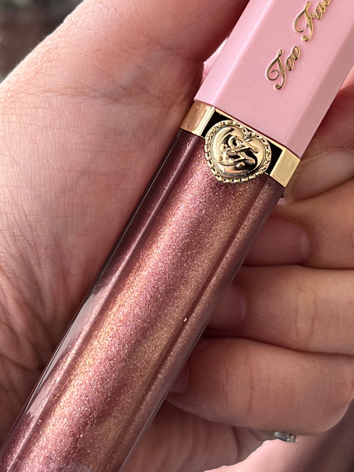 リッチ&ダズリン ハイシャイン スパークリング リップグロス/Too Faced/リップグロスを使ったクチコミ(3枚目)