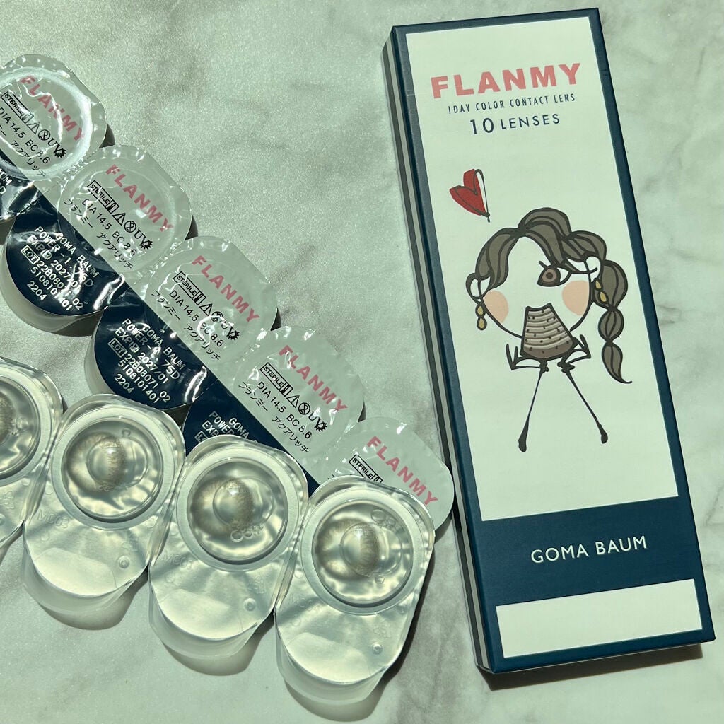 FLANMY 1day/FLANMY/ワンデー(1DAY)カラコンを使ったクチコミ(7枚目)