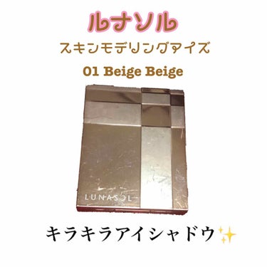 スキンモデリングアイズ/LUNASOL/アイシャドウパレットを使ったクチコミ（1枚目）