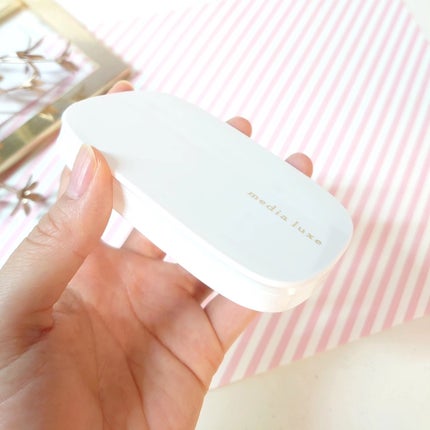 パウダーファンデーション/media luxe/パウダーファンデーションを使ったクチコミ(5枚目)