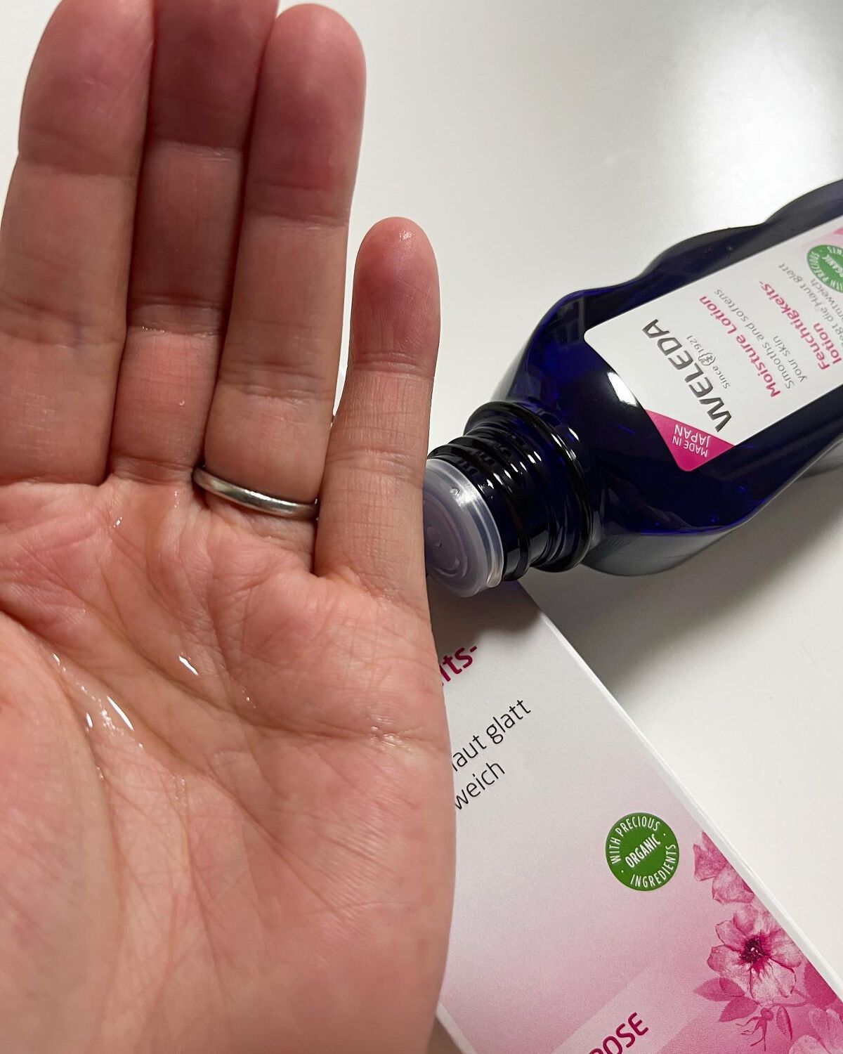 ワイルドローズ モイスチャーローション/WELEDA/化粧水を使ったクチコミ(2枚目)