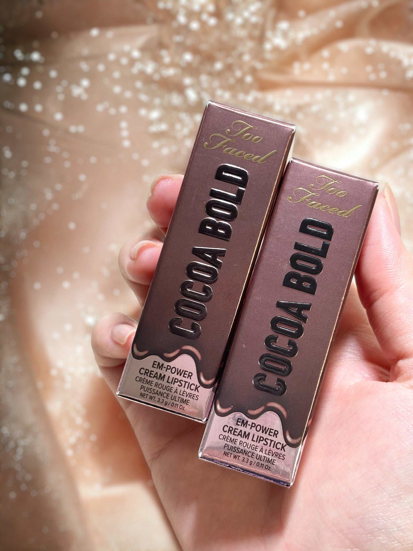 ココア ボールド リップスティック/Too Faced/口紅を使ったクチコミ(9枚目)