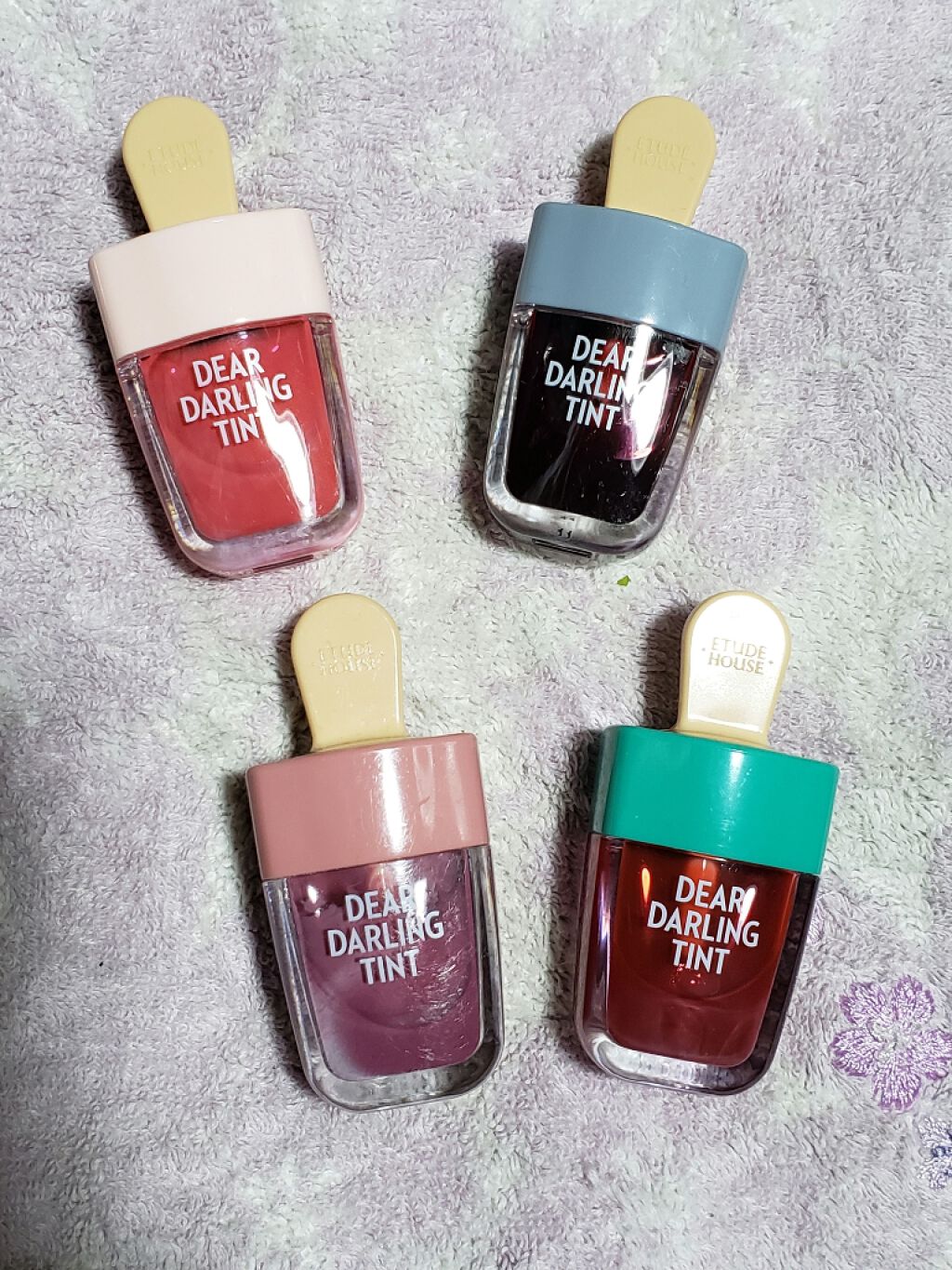 ディアダーリン ウォータージェルティント (アイスティント)/ETUDE/口紅を使ったクチコミ(1枚目)