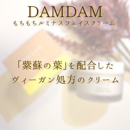 もちもちルミナスフェイスクリーム/DAMDAM/フェイスクリームを使ったクチコミ(5枚目)