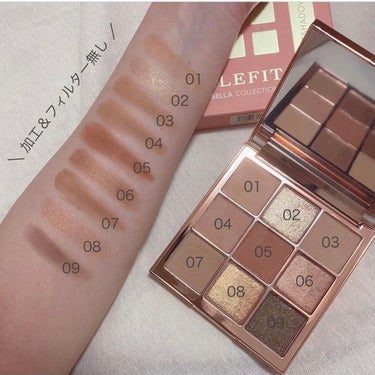 The Bella collection eyeshadow palette/CELEFIT/アイシャドウパレットを使ったクチコミ（6枚目）