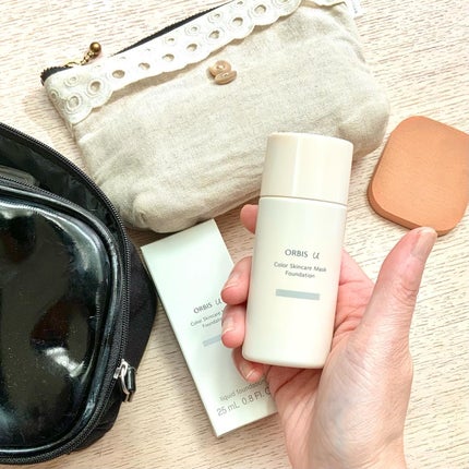 オルビスユー カラースキンケアマスク ファンデーション/オルビス/リキッドファンデーションを使ったクチコミ(1枚目)