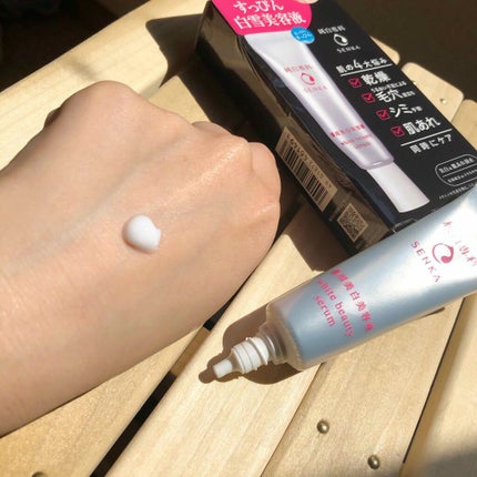 純白専科 すっぴん白雪美容液(専科 薬用美白クリーム)/SENKA(専科)/美容液を使ったクチコミ(3枚目)