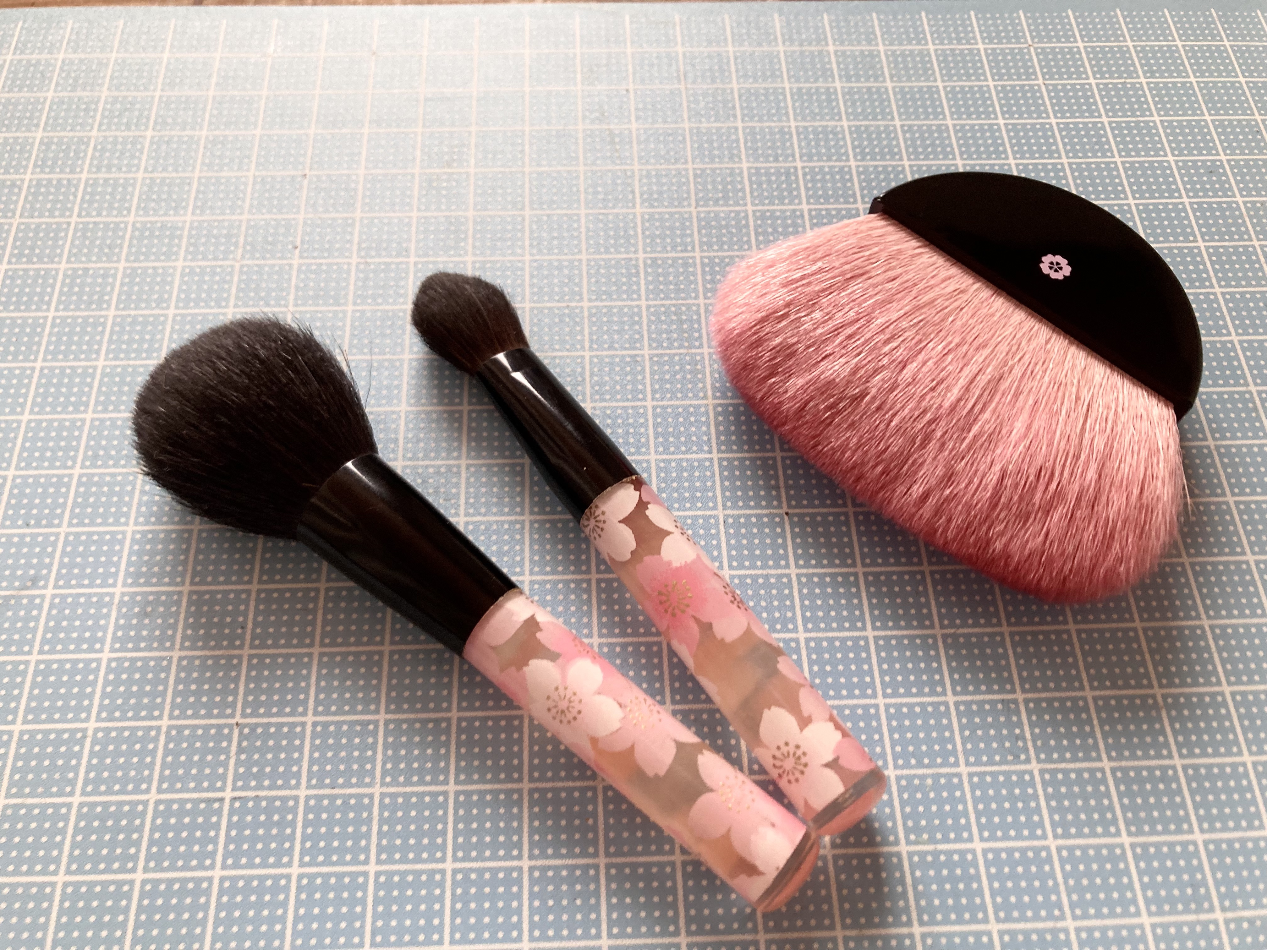 べっぴん桜筆セット/六角館さくら堂/メイクブラシを使ったクチコミ（2枚目）