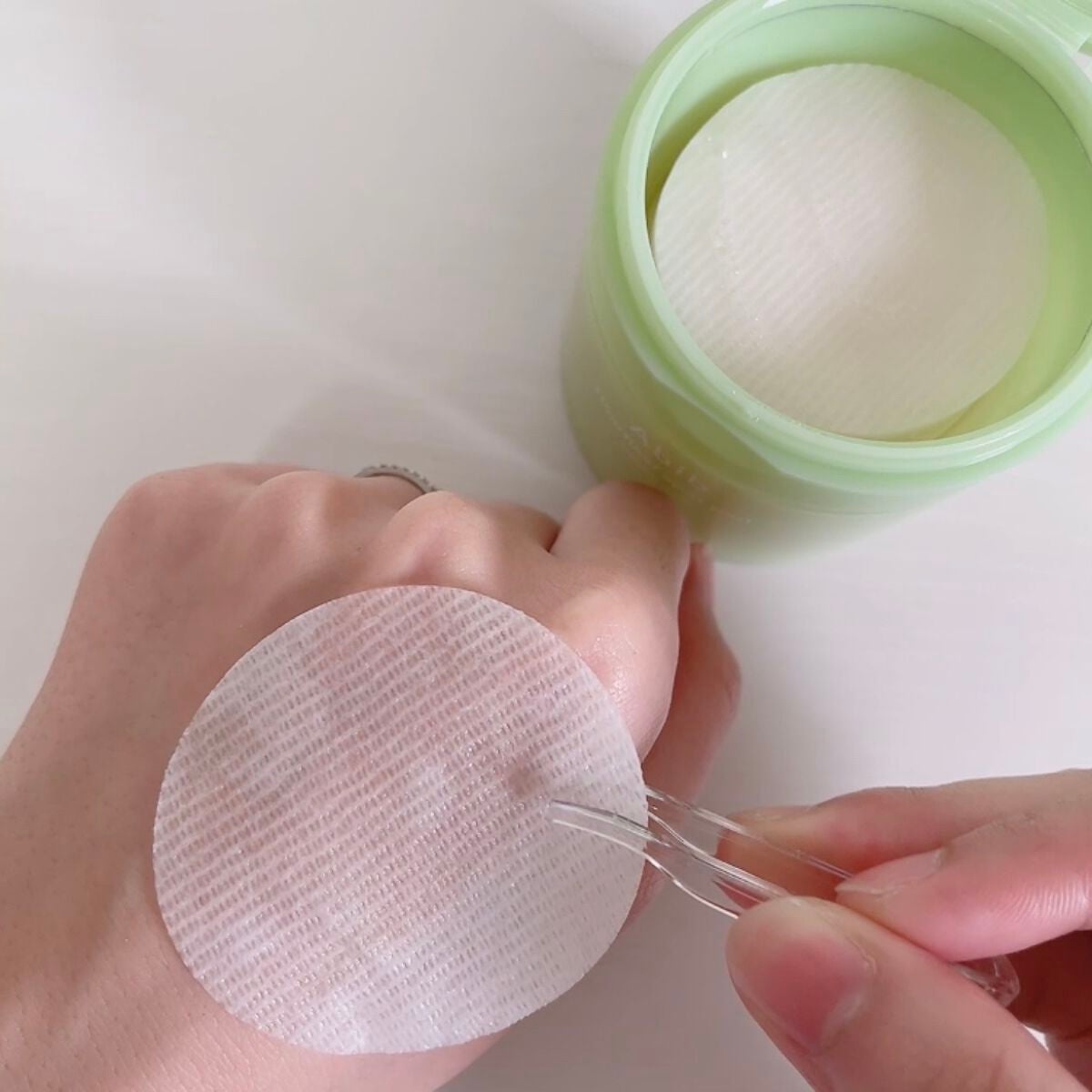 ドクダミカーミングタッチスポットパッド/Abib /トナーパッドを使ったクチコミ(6枚目)