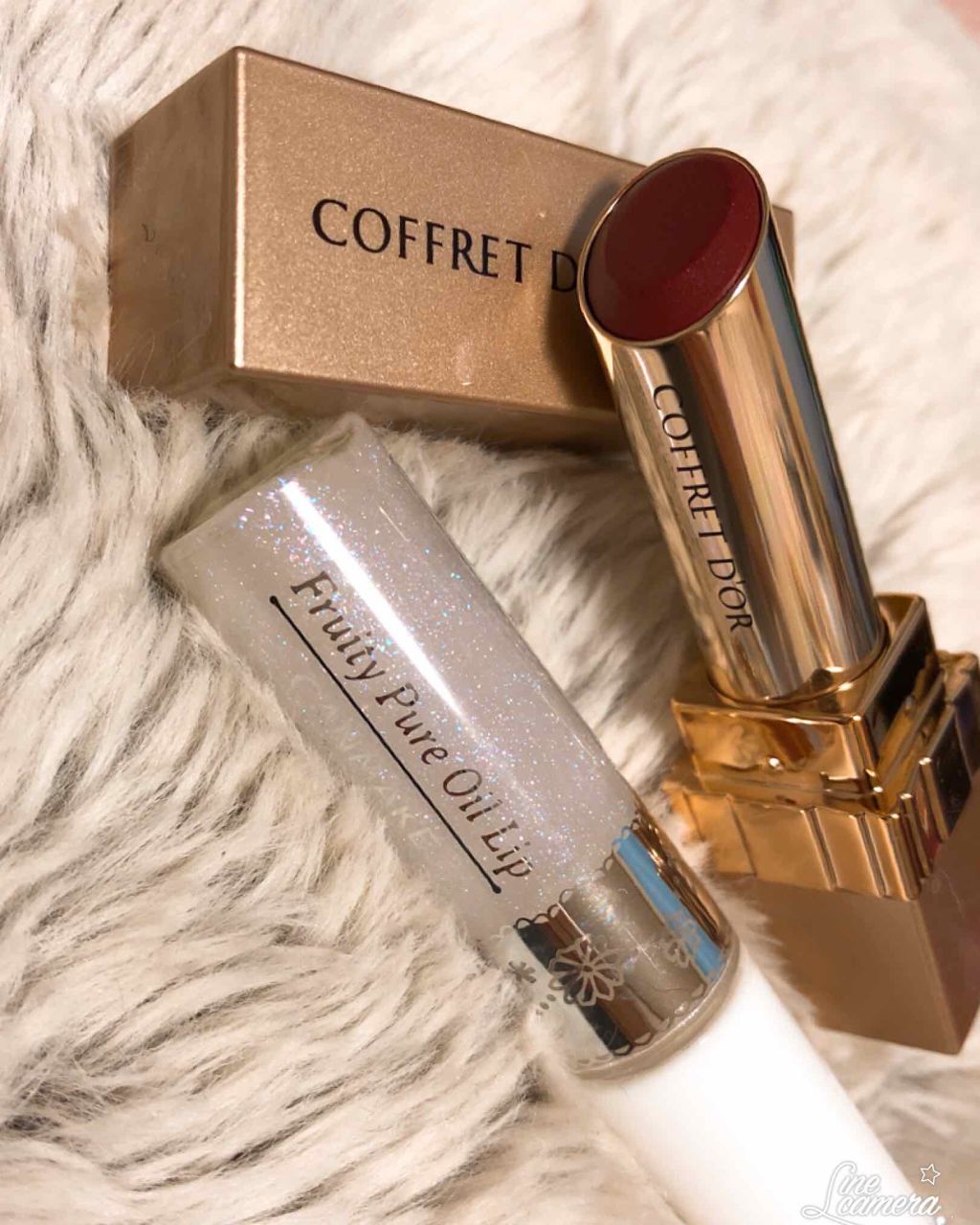 ピュアリーステイルージュ/コフレドール/口紅を使ったクチコミ（1枚目）