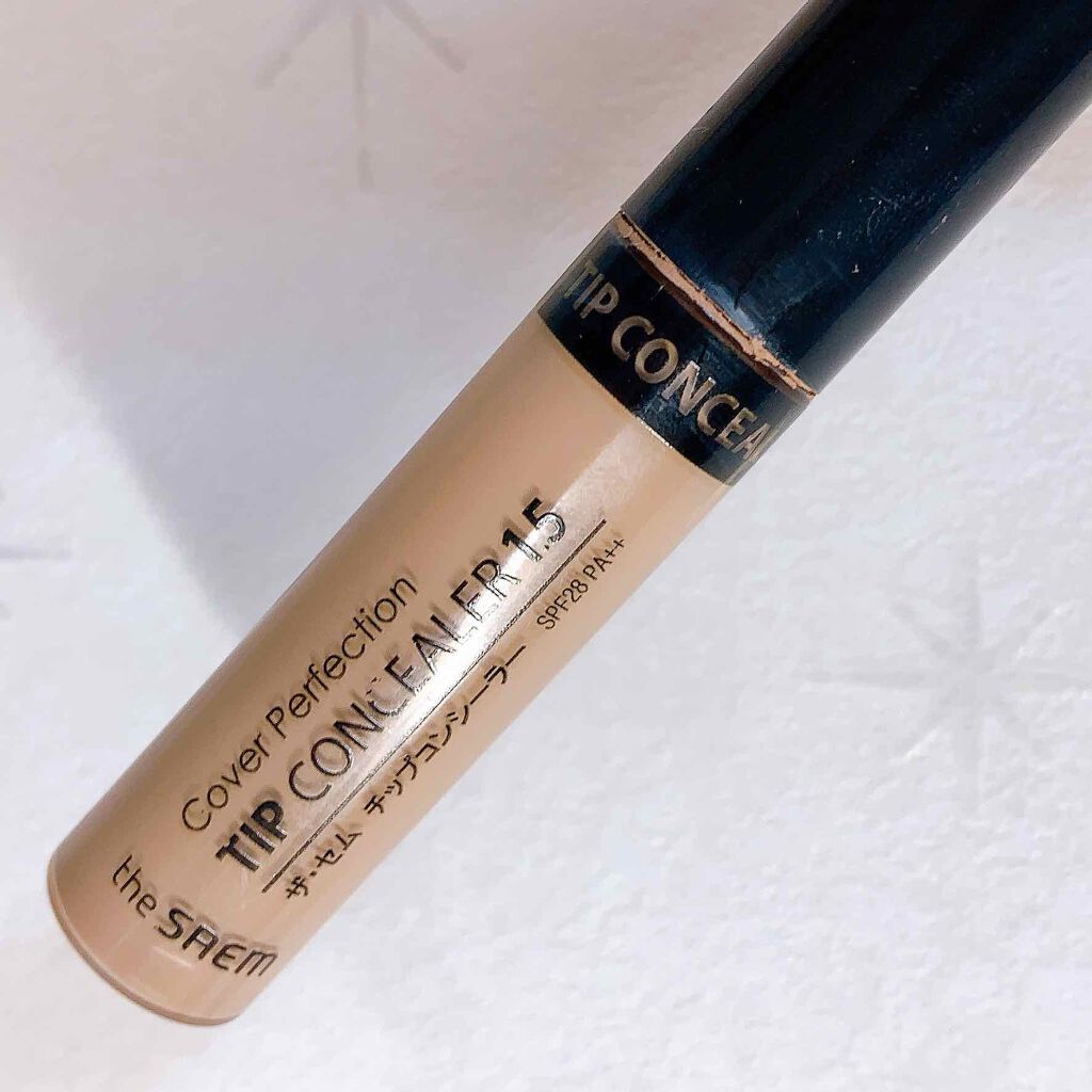 カバーパーフェクション チップコンシーラー/the SAEM/リキッドコンシーラーを使ったクチコミ(1枚目)