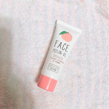 フェイスピーリングジェル ピーチの香り/DAISO/ピーリングを使ったクチコミ(1枚目)