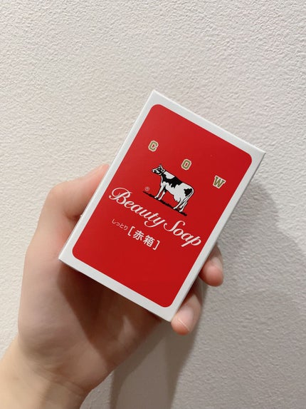 赤箱 (しっとり)/カウブランド/洗顔石鹸を使ったクチコミ(1枚目)