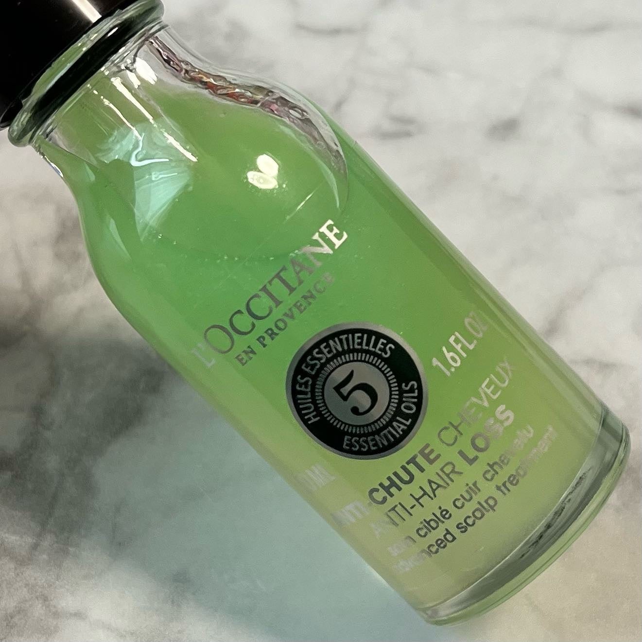 薬用 メディカル アンチヘアロスセラム/L'OCCITANE/頭皮ローションを使ったクチコミ(7枚目)