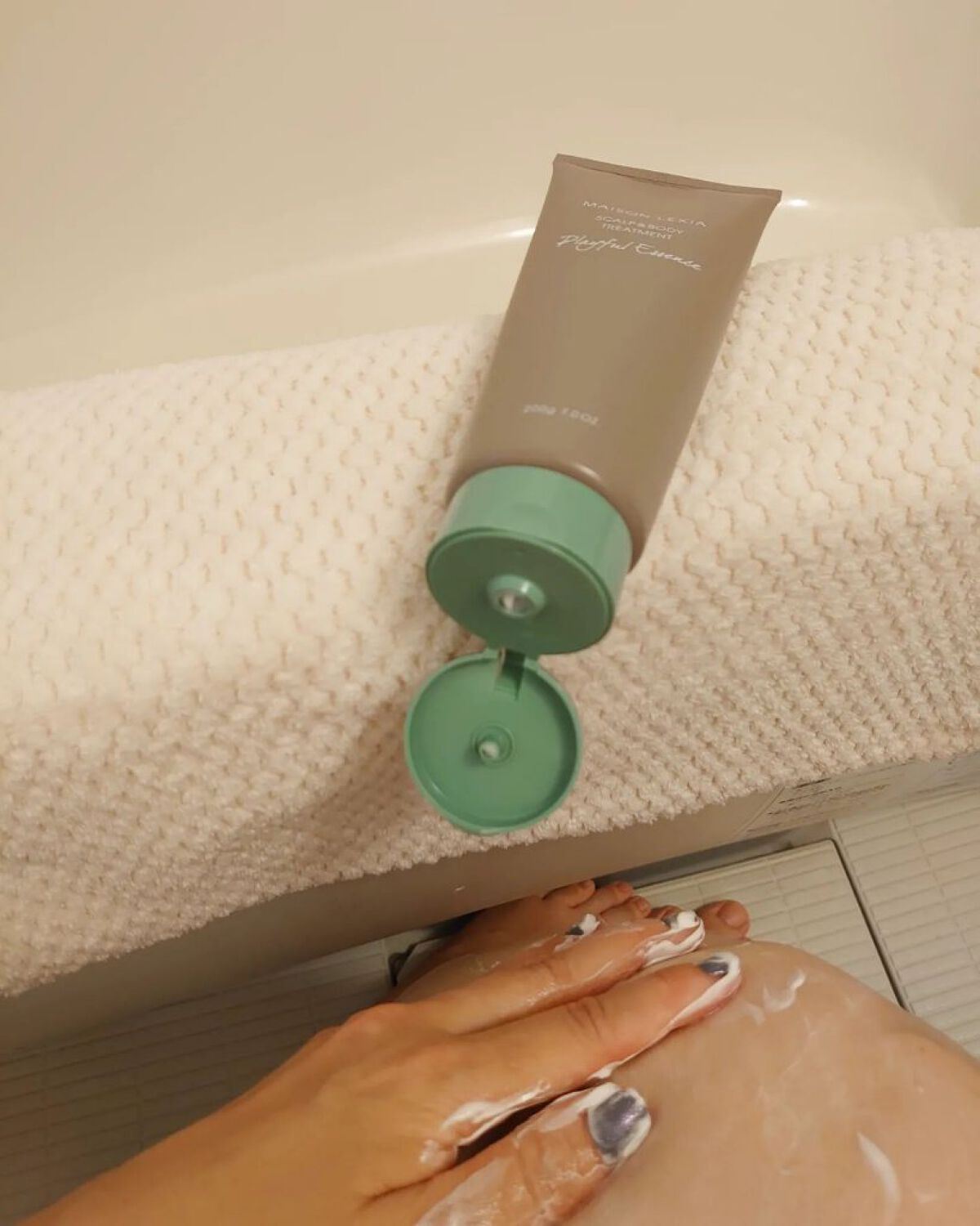 スカルプ＆ボディトリートメント プレイフルエッセンス/MAISON LEXIA/頭皮トリートメントを使ったクチコミ（3枚目）