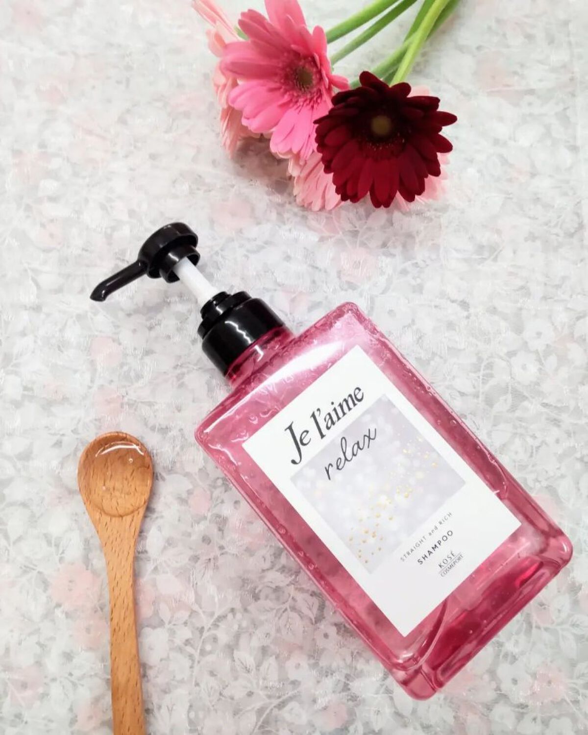 リラックス ミッドナイトリペア シャンプー／ヘアトリートメント (ストレート＆リッチ)/Je l'aime/市販シャンプーを使ったクチコミ（2枚目）