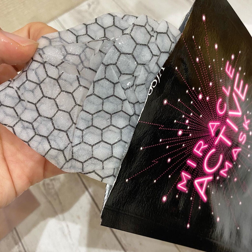 ミラクルアクティブマスク/soonsoojaa/シートマスク・パックを使ったクチコミ(3枚目)