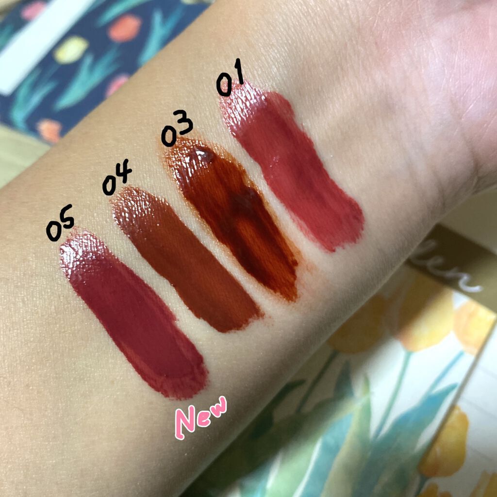 ジューシーリップティント/キャンメイク/口紅を使ったクチコミ(3枚目)