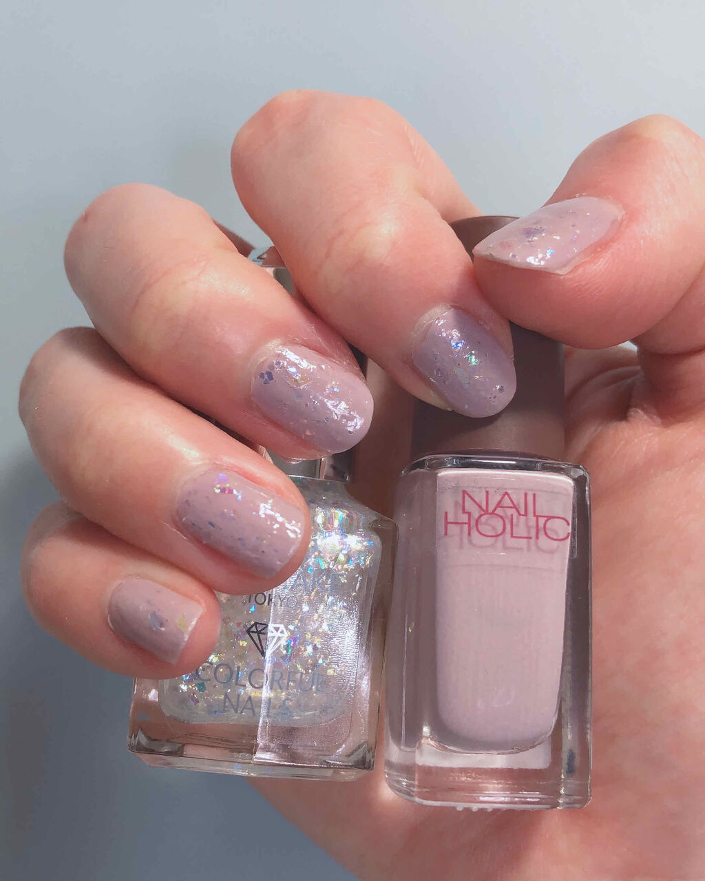 ネイルホリック リミテッドカラー Sweets Holic PU162/ネイルホリック/マニキュアを使ったクチコミ（2枚目）